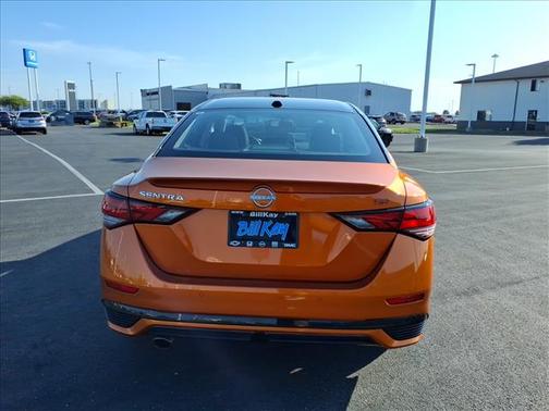 Orange 2024 Nissan Sentra SR