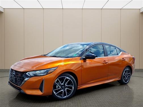 Orange 2024 Nissan Sentra SR