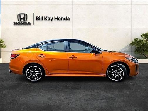 Orange 2024 Nissan Sentra SR