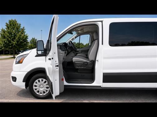 Oxford White 2024 Ford Transit-350 XLT