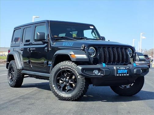 Black Clearcoat 2023 Jeep Wrangler 4xe Base