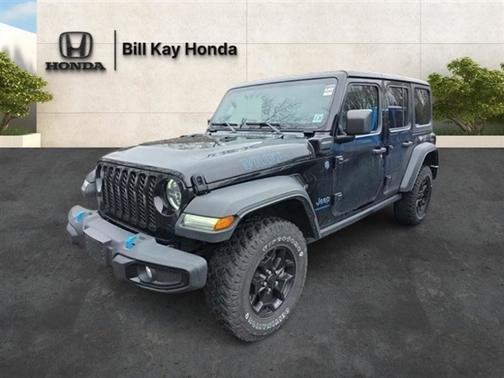 Black Clearcoat 2023 Jeep Wrangler 4xe Base