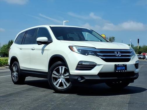 White Diamond Pearl 2017 Honda Pilot EX-L w/ Navigation
