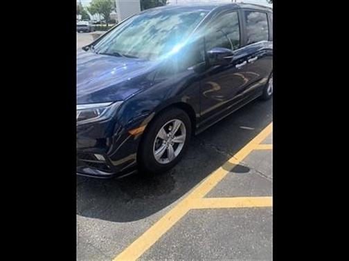 Blue 2019 Honda Odyssey EX-L