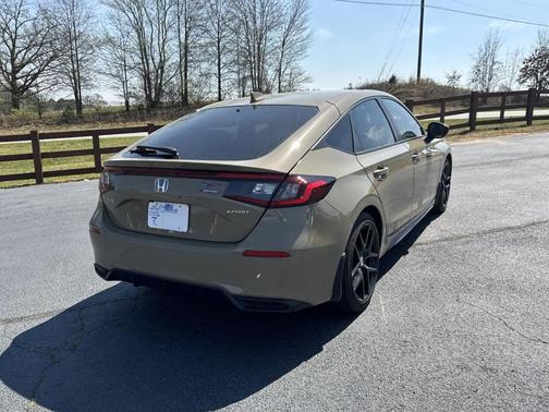 Tan 2025 Honda Civic Sport