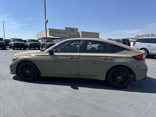 Tan 2025 Honda Civic Sport