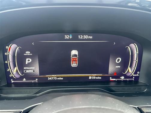 Warm Titanium 2023 INFINITI QX60 Luxe