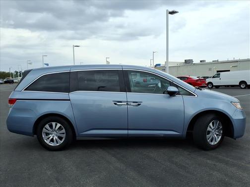 Blue 2014 Honda Odyssey EX
