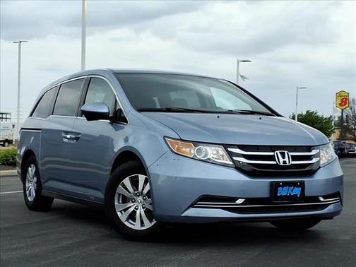 Blue 2014 Honda Odyssey EX