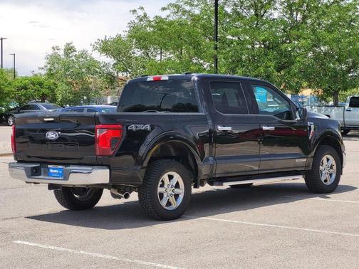Agate Black Metallic 2024 Ford F-150 XLT