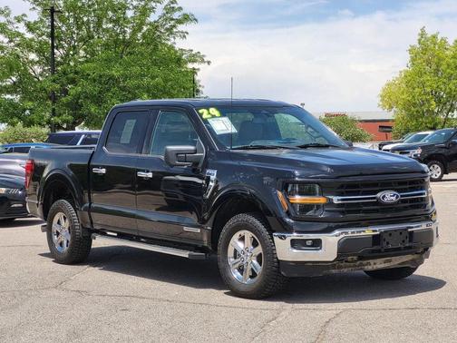 Agate Black Metallic 2024 Ford F-150 XLT