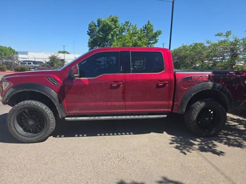 Red 2018 Ford F-150 Raptor