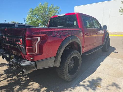 Red 2018 Ford F-150 Raptor