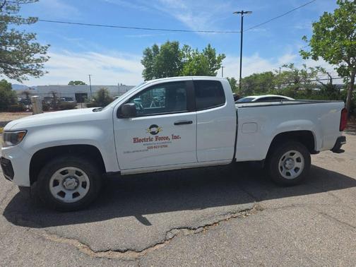 Summit White 2021 Chevrolet Colorado WT