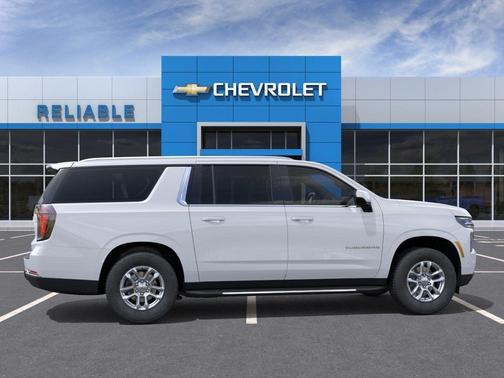 Summit White 2026 Chevrolet Suburban LS