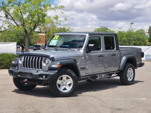 Billet Silver Metallic Clearcoat 2020 Jeep Gladiator Sport S