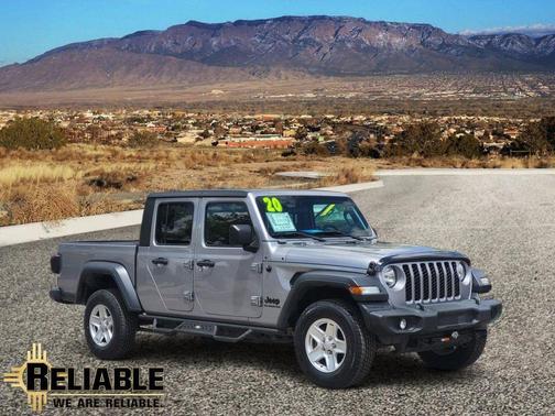 Billet Silver Metallic Clearcoat 2020 Jeep Gladiator Sport S