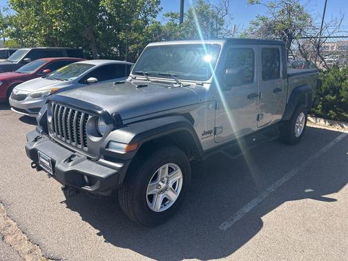 Billet Silver Metallic Clearcoat 2020 Jeep Gladiator Sport S
