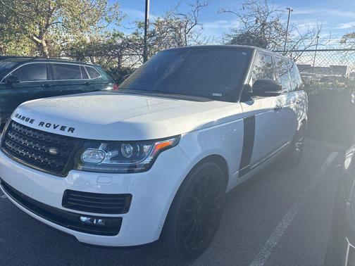 White 2016 Land Rover Range Rover 3.0L Supercharged HSE