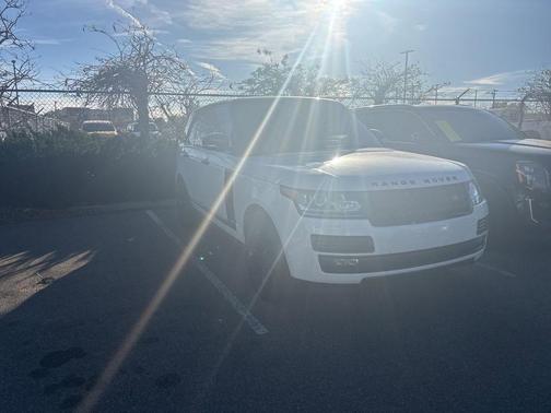 White 2016 Land Rover Range Rover 3.0L Supercharged HSE