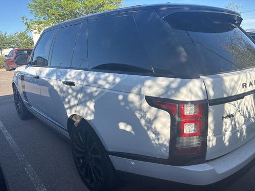White 2016 Land Rover Range Rover 3.0L Supercharged HSE