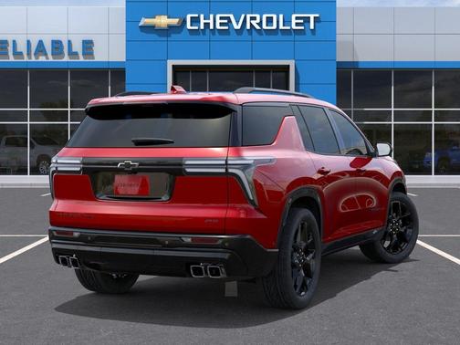 Radiant Red Tintcoat 2026 Chevrolet Traverse RS