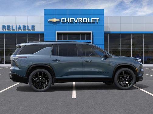 Lakeshore Blue Metallic 2026 Chevrolet Traverse RS