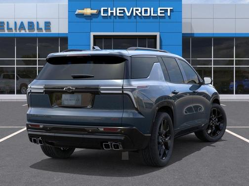 Lakeshore Blue Metallic 2026 Chevrolet Traverse RS