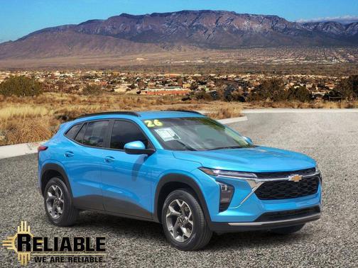Marina Blue Metallic 2026 Chevrolet Trax LT