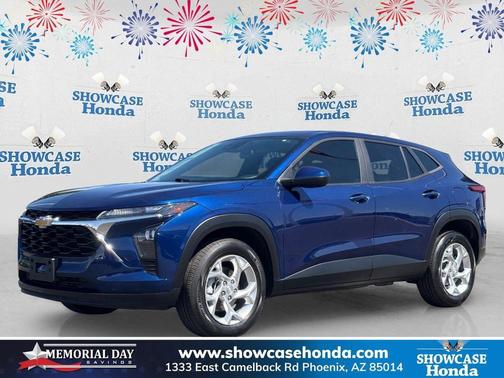 Blue Glow Metallic 2024 Chevrolet Trax LS