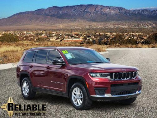 Velvet Red Pearlcoat 2021 Jeep Grand Cherokee L Laredo