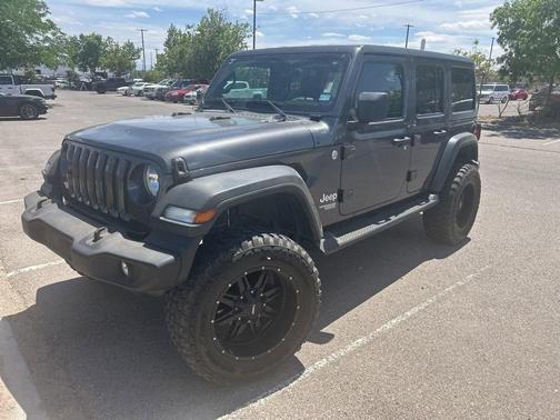 Granite Crystal Metallic Clearcoat 2018 Jeep Wrangler Unlimited Sport