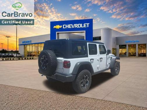 Bright White Clearcoat 2023 Jeep Wrangler 4xe Rubicon