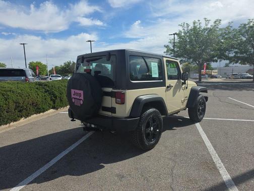 Sahara Tan Clearcoat 2012 Jeep Wrangler Sport