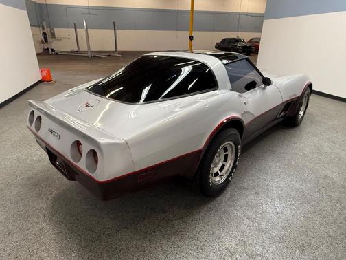 Silver 1982 Chevrolet Corvette Coupe
