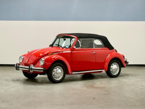 Red 1976 Volkswagen Beetle (Pre-1980) Base