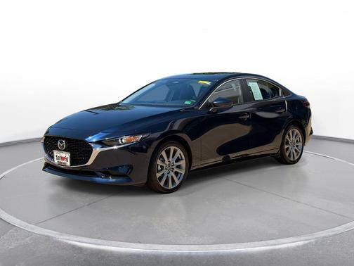 Deep Crystal Blue Mica 2026 Mazda Mazda3 FWD w/Preferred Package