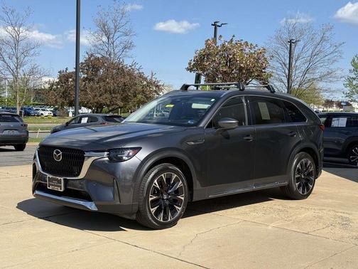 Machine Gray Metallic 2024 Mazda CX-90 PHEV Premium