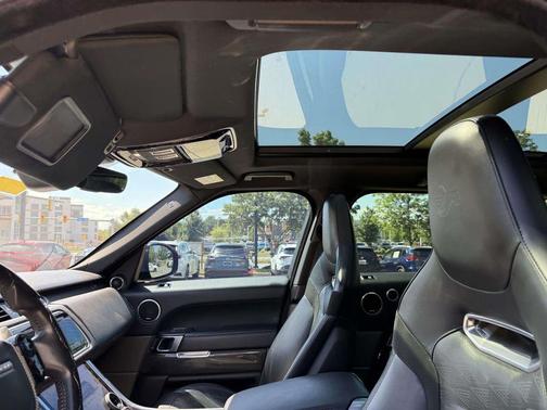 Red 2019 Land Rover Range Rover Sport SVR