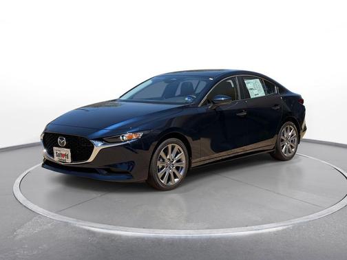 Deep Crystal Blue Mica 2026 Mazda Mazda3 FWD w/Preferred Package