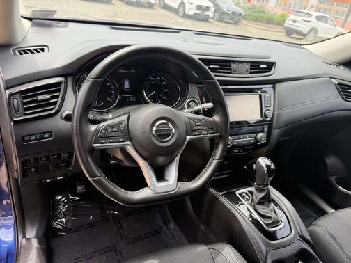 Caspian Blue 2017 Nissan Rogue SL