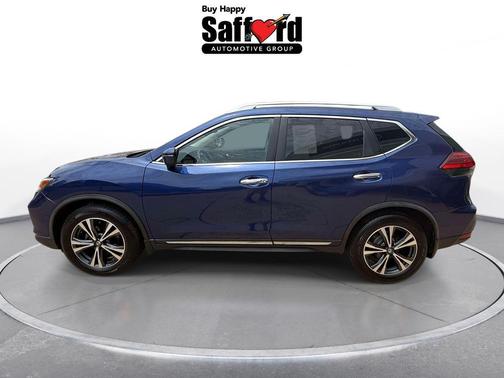 Caspian Blue 2017 Nissan Rogue SL