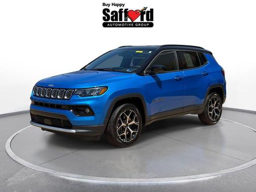 Hydro Blue Pearlcoat 2025 Jeep Compass Limited