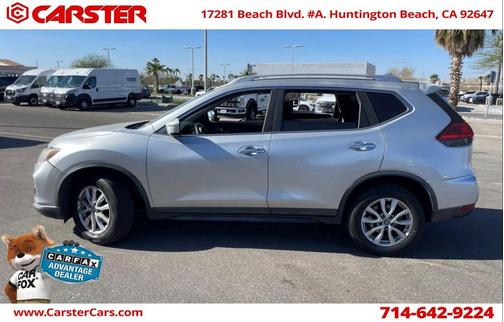 Brilliant Silver 2017 Nissan Rogue SV