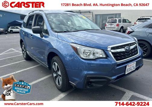 Quartz Blue Pearl 2018 Subaru Forester 2.5i