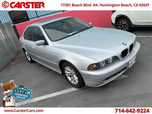 Titanium Silver Metallic 2003 BMW 525 525iA
