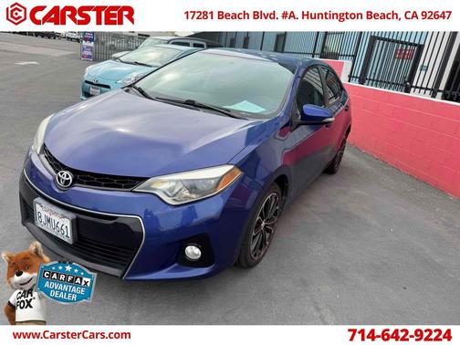 2016 Toyota Corolla S Plus