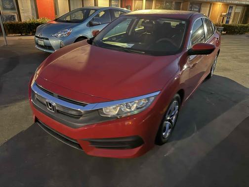 Rallye Red 2018 Honda Civic LX