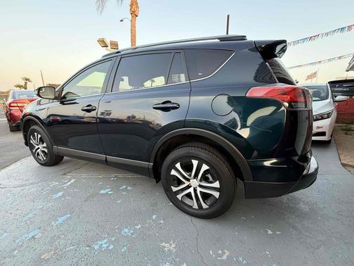 Galactic Aqua Mica 2017 Toyota RAV4 LE