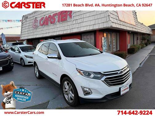 Summit White 2018 Chevrolet Equinox Premier w/2LZ